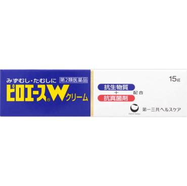 ピロエース W クリーム 15g ピロエース 第一三共ヘルスケア 【第2類医薬品】