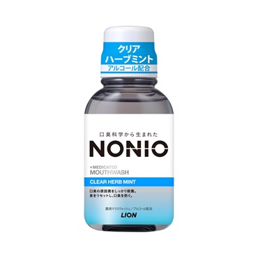 ライオン NONIO (ノニオ )マウスウォッシュ クリアハーブミント 80ml