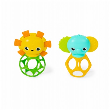 Oball オーボール ライオン&エレファント 歯固めボール 3ヶ月頃～ベビー