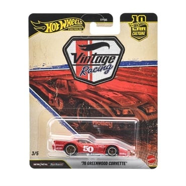 予約 2026年9月5日発売  JKF24-9866ホットウィール カーカルチャー ヴィンテージレーシング '76 グリーンウッド コルベット お一人さま3点限り 0194735347865