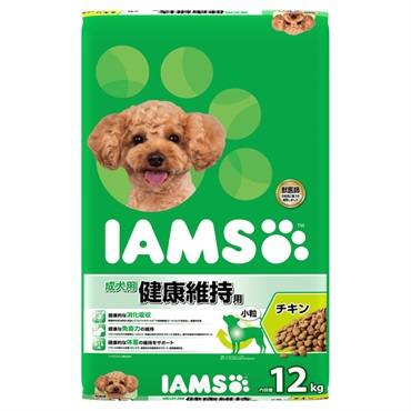 アイムス 成犬用 健康維持用 チキン 小粒 12kg IAMS マースジャパンリミテッド
