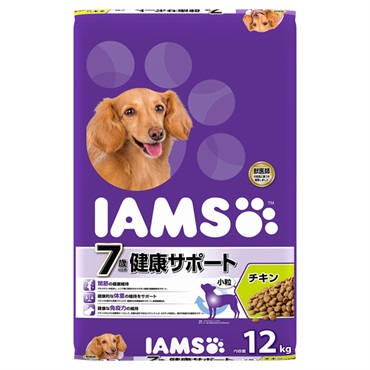 アイムス 7歳以上用 健康サポート チキン 小粒 12kg IAMS マースジャパンリミテッド