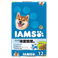 アイムス 成犬用 体重管理用 チキン 小粒 12kg IAMS マースジャパンリミテッド(12kg)