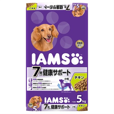 アイムス 7歳以上用 健康サポート チキン 小粒 5kg IAMS マースジャパンリミテッド