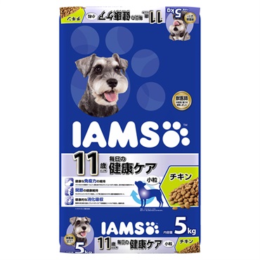 アイムス 11歳以上用 毎日の健康ケア チキン 小粒 5kg IAMS マースジャパンリミテッド