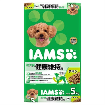 アイムス 成犬用 健康維持用 チキン 小粒 5kg IAMS マースジャパンリミテッド