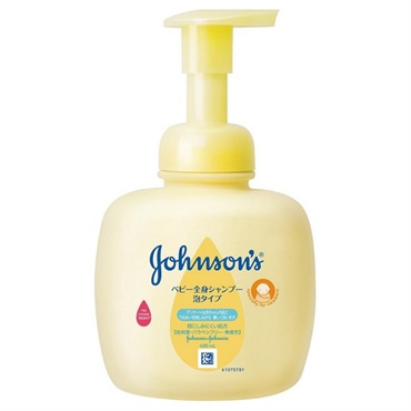 ジョンソン ベビー 全身シャンプー 泡タイプ 本体 400ml 新生児～