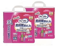 Mまとめ買いパック30枚×2個セット)ライフリー長時間あんしん うす型
