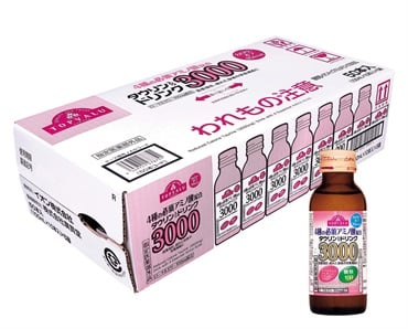 (従業員販売)  タウリン入りドリンク3000 カロリーオフ 100mL×50本 トップバリュ