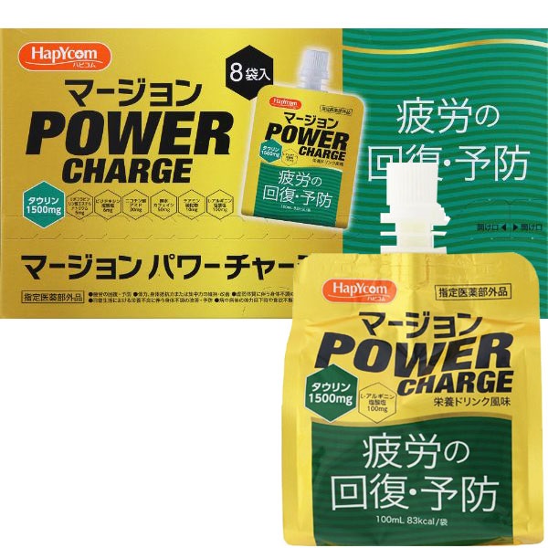 (従業員販売) ハピコム マージョン パワーチャージ 栄養ドリンク風味 100mL×8個 【指定医薬部外品】(100mL×8個)