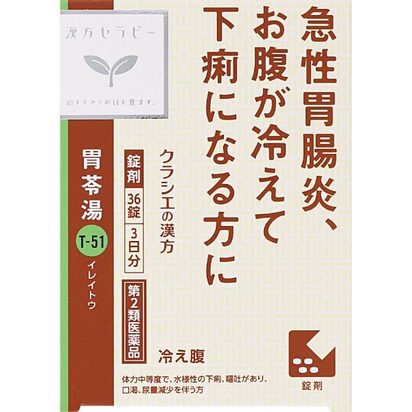 (従業員販売) クラシエ漢方 胃苓湯 EX錠 36錠 【第2類医薬品】(36錠)