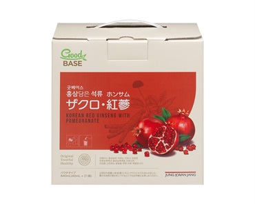 (従業員販売) 正官庄 ザクロ・紅蔘 40mL×21袋 韓国人蔘公社ジャパン