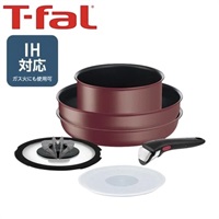 T-fal　インジニオ・ネオ・モーヴレッド アンリミテッドセット6　IH対応(モーヴレッド6)