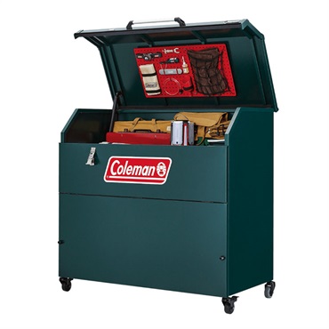 ゴールドジム ストレージボックス 2個セット ヨドストレージボックス Colemanモデル【お客さま組立商品