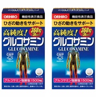 高純度グルコサミン粒 まとめて２個 オリヒロ ORIHIRO 【機能性表示食品】(360粒×2個)