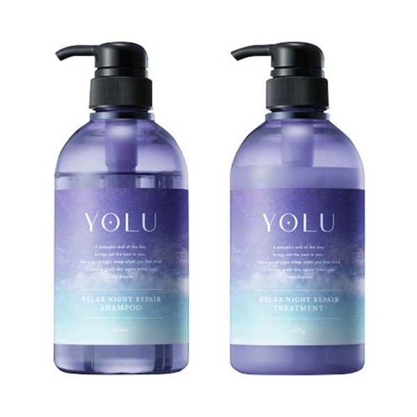 YOLU リラックスナイト リペア シャンプー・トリートメント I-ne ヨル