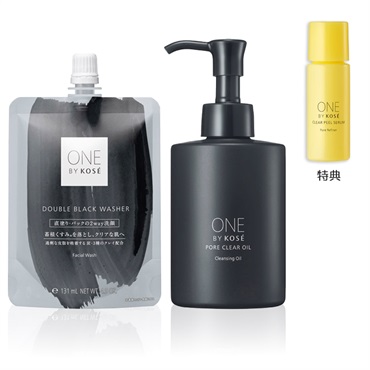 ONE by KOSÉ DOUBLE 不得手 BLACK WASHER