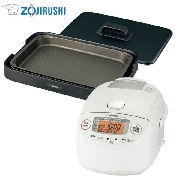 象印 圧力IH炊飯ジャー (3合) 象印 圧力IH炊飯ジャー3合炊き＆ホットプレートセット | イオン