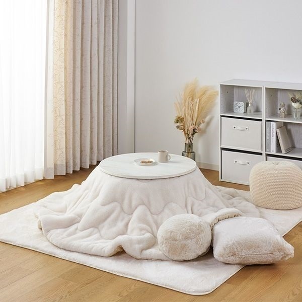 ホームコーディ 丸型リビングこたつ＋こたつ掛ふとんセット | イオン