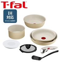 T-fal　インジニオ・ネオ　IHパレットハニーベージュセット８(L835S8)