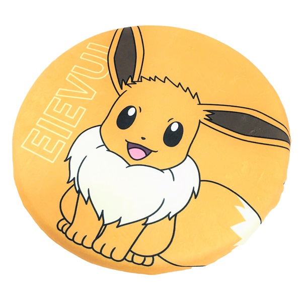 ポケモン　低反発もちもちシートクッション(イーブイ)