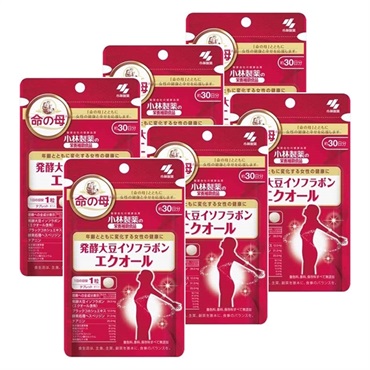 小林製薬 - 【６個に変更】エクオール30粒 発酵大豆イソフラボン エクオール 30粒 まとめて6個 小林製薬