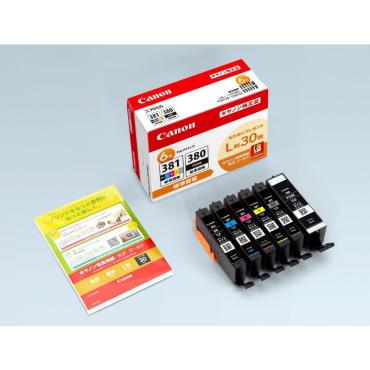 Canon インクカートリッジ BCI-381+380/6MP キヤノン 6色パック