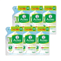 メンソレータム アクネス 薬用ふわふわな泡洗顔 つめかえ用 140ml 6個