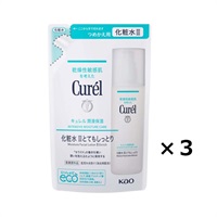 キュレル 潤浸保湿 化粧水 Ⅲ とてもしっとり つめかえ用 130ml × 3個セット Curel 花王【医薬部外品】(３個セット)