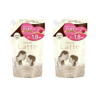 マー＆ミー ラッテ モイストリペア シャンプー 詰替用 大容量2個セット ma&me Latte クラシエ