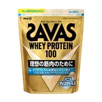 ザバス ホエイプロテイン100 980g 明治(バニラアイスクリーム風味)
