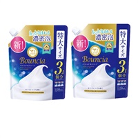 バウンシア ボディソープ ホワイトソープの香り 特大サイズ 詰替用 1120ml ×2個セット  バウンシア Bouncia 牛乳石鹸(2個セット)