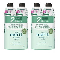 メリット シャンプー つめかえ用 4個セット(2個セット×2) merit 花王