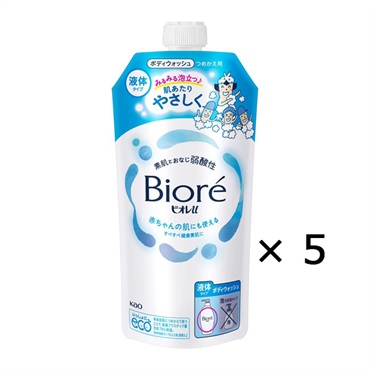 ビオレu ボディウォッシュ 液体タイプ つめかえ用 320ml×5個セット