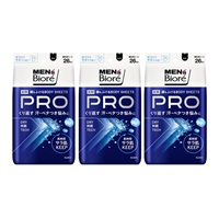 メンズビオレ 顔もふける ボディシート PRO 26枚×3個 ホワイトサボンの香り 花王(ホワイトサボンの香り)