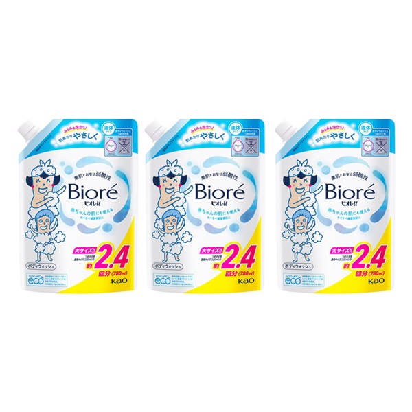 (従業員販売) ご予約品 ビオレu ボディウォッシュ つめかえ用 780ml 3個セット(3個セット)
