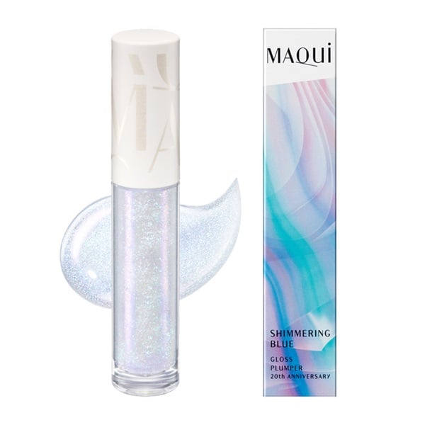 (従業員販売) MAQuillAGE(マキアージュ) グロスプランパー 限定カラー(BL100　シマーリングブルー)