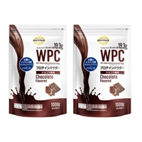 WPC ホエイプロテインパウダー ショコラ風味 1000g まとめて2個 トップバリュ ベストプライス(1000g×2個)