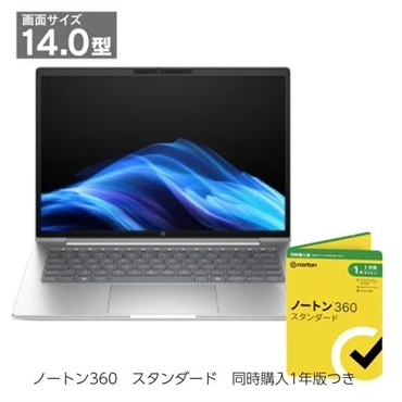 HP　14型ノートパソコンHP ProBook 4 G1iR 14　C16G6AT#ABJ（ノートン360 スタンダード同時購入1年版セット）