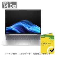 HP　14型ノートパソコンHP ProBook 4 G1iR 14　C16G6AT#ABJ（ノートン360 スタンダード同時購入1年版セット）(ノートン360同梱セット)