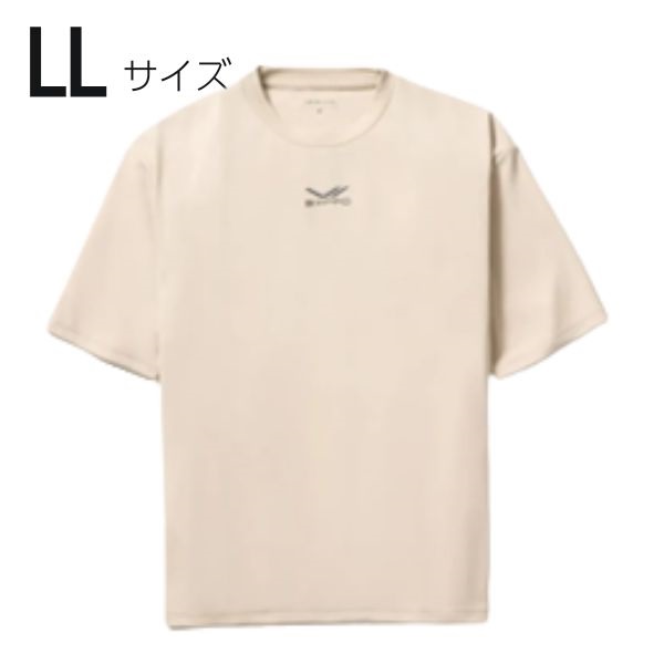 Recovery Wear　スリープトップ　半袖(羊毛色-LL)