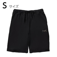 Recovery Wear スリープパンツ　ハーフ(黒-S)