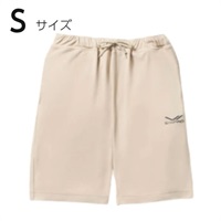 Recovery Wear スリープパンツ　ハーフ(羊毛色-S)