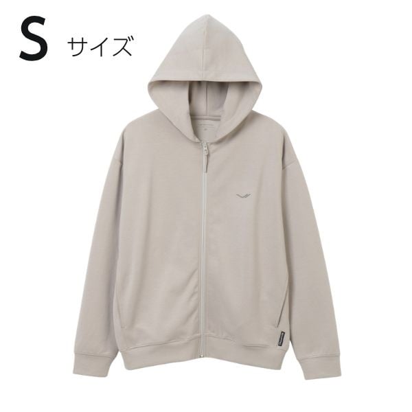 SIXPAD Recovery Wear Zip Hoodie(灰-S)