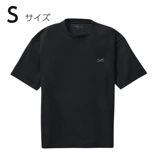 Recovery Wear オーバーサイズTシャツ(黒-S)