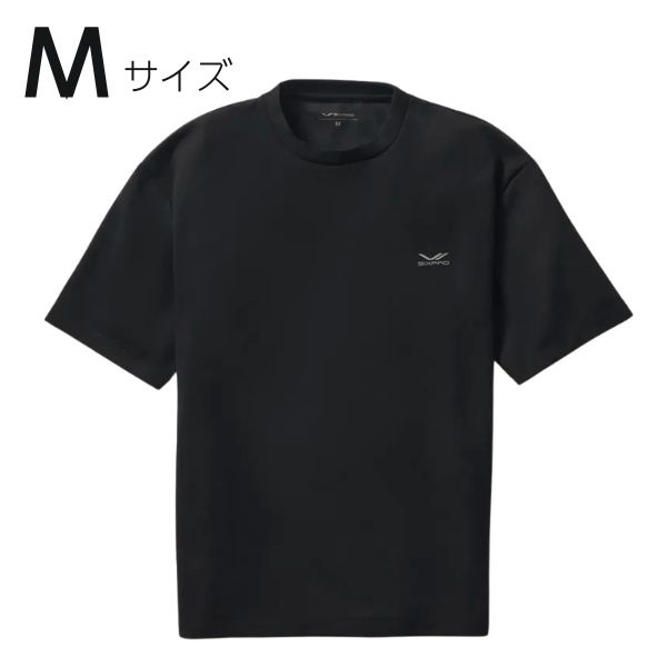 Recovery Wear オーバーサイズTシャツ(黒-M)