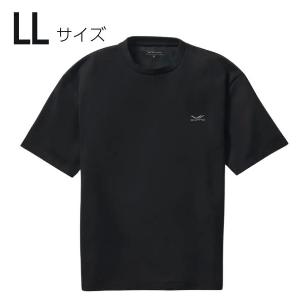 Recovery Wear オーバーサイズTシャツ(黒-LL)