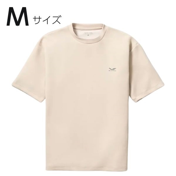 Recovery Wear オーバーサイズTシャツ(羊毛色-M)