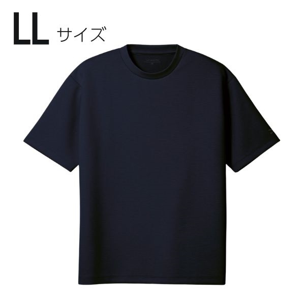 Recovery Wear オーバーサイズTシャツ(紺-LL)