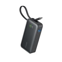 Anker モバイルバッテリー　Anker Nano Power Bank 10000ｍAh (30W, Built-In USB-C Cable) ブラック A1259011(A1259011)